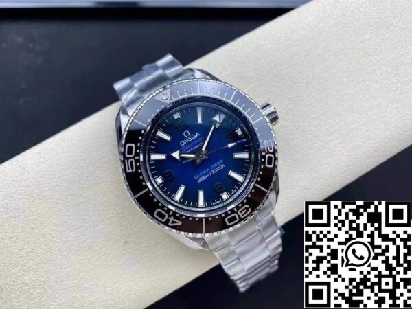 Omega Seamaster 215 30 46 21 03 001 1:1 Best Edition VS Factory Blue Dial US Replica Zegarek 5982 Omega Seamaster 215.30.46.21.03.001 1:1 Best Edition VS Factory Blue Dial