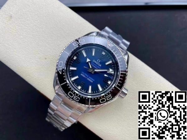 Omega Seamaster 215 30 46 21 03 001 1 1 Best Edition VS Factory Blue Dial US Replica Zegarek 9640 Omega Seamaster 215.30.46.21.03.001 1:1 Best Edition VS Factory Blue Dial