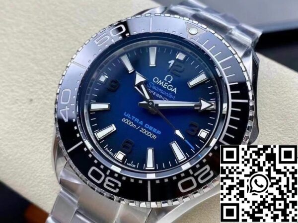 Omega Seamaster 215 30 46 21 03 001 1 1 Best Edition VS Factory Blue Dial Yhdysvaltain Replica katsella 9862 Omega Seamaster 215.30.46.21.03.001 1:1 Best Edition VS Factory Blue Dial