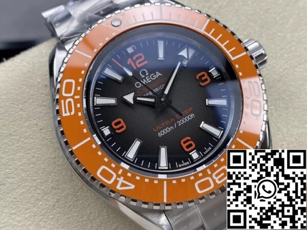 Omega Seamaster 215 30 46 21 06 001 1 1 Best Edition VS Factory Orange Bezel US Replica Watch 8782 Omega Seamaster 215.30.46.21.06.001 1:1 Best Edition VS Factory Orange Bezel