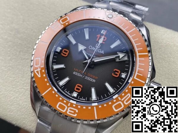 Omega Seamaster 215 30 46 21 06 001 1 1 Най-доброто издание VS Factory Orange Bezel САЩ реплика часовник 9217 Omega Seamaster 215.30.46.21.06.001 1: 1 Най-доброто издание VS Factory Orange Bezel