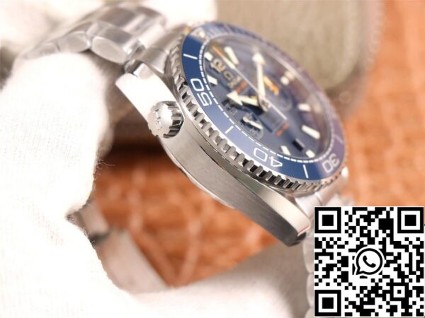 Omega Seamaster 215 30 46 51 03 001 1 1 Best Edition OM Factory V3 Blue Ceramic Bezel US Replica Watch 2644 Omega Seamaster 215.30.46.51.03.001 1:1 Best Edition OM Factory V3 Blue Ceramic Bezel