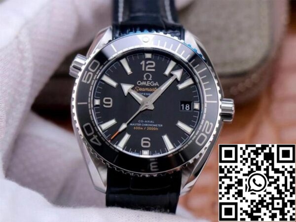 Omega Seamaster 215 33 40 20 01 001 Planet Ocean 600M 1 1 Best Edition VS Factory Musta Dial Sveitsin ETA8800 US Replica Watch 2936 Omega Seamaster 215.33.40.20.01.001 Planet Ocean 600M 1:1 Best Edition VS Factory Musta Dial Sveitsin ETA8800