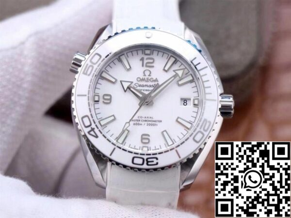 Omega Seamaster 215 33 40 20 04 001 Planet Ocean 600M 1 1 Melhor Edição VS Fábrica Mostrador Branco Suíço ETA8800 US Réplica Relógio 7066 Omega Seamaster 215.33.40.20.04.001 Planet Ocean 600M 1:1 Melhor Edição VS Fábrica Mostrador Branco Suíço ETA8800