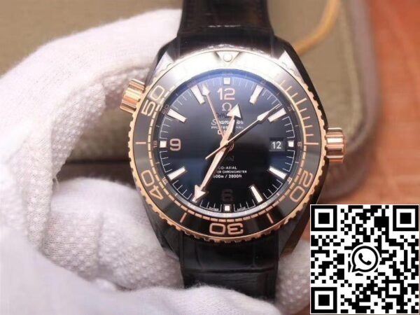 Omega Seamaster 215 62 40 20 13 001 Deepsea King 600M VS Factory 1 1 Melhor Edição 18K Rose Gold Bezel Swiss Omega 8906 US Replica Watch 229 Omega Seamaster 215.62.40.20.13.001 Deepsea King 600M VS Factory 1:1 Melhor Edição 18K Rose Gold Bezel Swiss Omega 8906