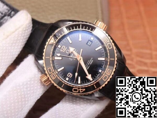 Omega Seamaster 215 62 40 20 13 001 Deepsea King 600M VS Factory 1 1 Best Edition 18K Rose Gold Bezel Swiss Omega 8906 US Replica Watch 4458 Omega Seamaster 215.62.40.20.13.001 Deepsea King 600M VS Factory 1:1 Best Edition 18K Rose Gold Bezel Swiss Omega 8906