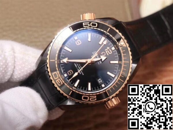 Omega Seamaster 215 62 40 20 13 001 Deepsea King 600M VS Factory 1 1 Best Edition 18K Rose Gold Bezel Swiss Omega 8906 US Replica Watch 9415 Omega Seamaster 215.62.40.20.13.001 Deepsea King 600M VS Factory 1:1 Best Edition 18K Rose Gold Bezel Swiss Omega 8906