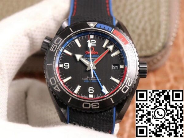 Omega Seamaster 215 92 46 22 01 004 1 1 Best Edition VS Factory fekete számlap svájci ETA8906 US Replica Watch 7810 Omega Seamaster 215.92.46.22.01.004 1:1 Best Edition VS Factory fekete számlap svájci ETA8906