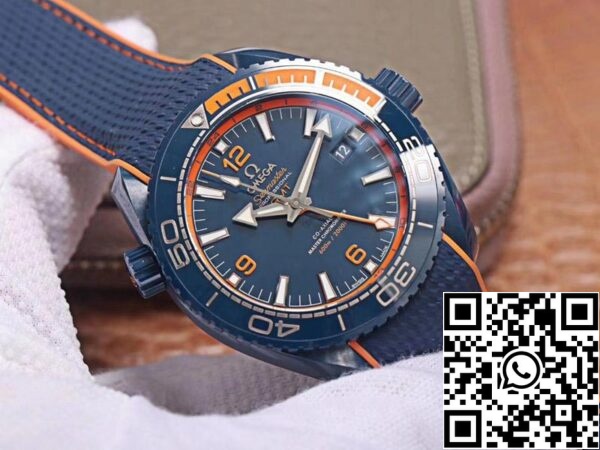 Omega Seamaster 215 92 46 22 03 001 1:1 Best Edition VS Factory Blue Ceramic Swiss ETA8906 US Replica Watch 372 Omega Seamaster 215.92.46.22.03.001 1:1 Best Edition VS Factory Blue Ceramic Swiss ETA8906