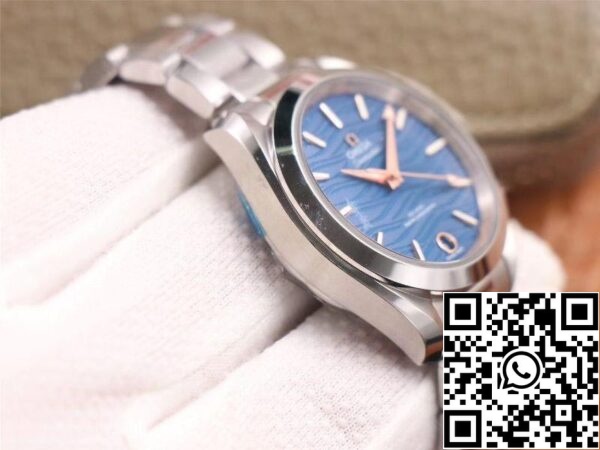 Omega Seamaster 220 10 38 20 03 002 Aqua Terra 150M 1 1 Най-доброто издание VS Factory Blue Dial Swiss 8800 САЩ Реплика часовник 4179 Omega Seamaster 220.10.38.20.03.002 Aqua Terra 150M 1: 1 Най-доброто издание VS Factory Blue Dial Swiss 8800