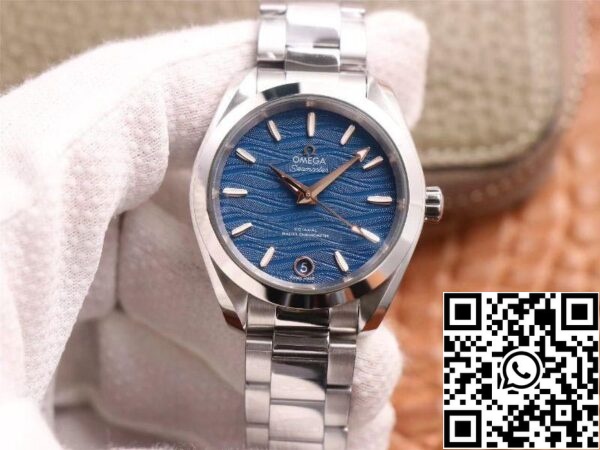 Omega Seamaster 220 10 38 20 03 002 Aqua Terra 150M 1 1 Best Edition VS Factory Blue Dial Sveitsin 8800 US Replica Watch 6058 Omega Seamaster 220.10.38.20.03.002 Aqua Terra 150M 1:1 Best Edition VS Factory Blue Dial Sveitsin 8800