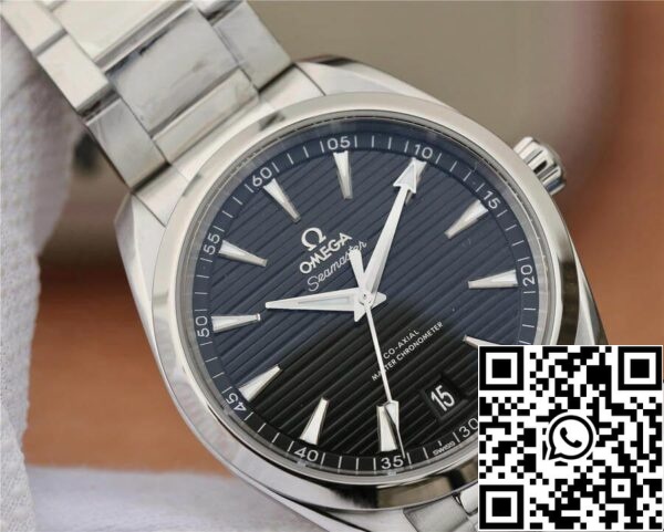 Omega Seamaster 220 10 41 21 01 001 1 1 Melhor Edição VS Fábrica Mostrador Preto EUA Réplica Relógio 6663 Omega Seamaster 220.10.41.21.01.001 1:1 Melhor Edição VS Fábrica Mostrador Preto