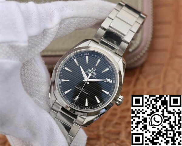 Omega Seamaster 220 10 41 21 01 001 1 1 Melhor Edição VS Fábrica Mostrador Preto EUA Réplica Relógio 7580 Omega Seamaster 220.10.41.21.01.001 1:1 Melhor Edição VS Fábrica Mostrador Preto