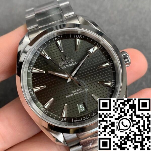 Omega Seamaster 220 10 41 21 10 001 1 1 Best Edition VS Factory zöld számlap US Replica Watch 9732 Omega Seamaster 220.10.41.21.21.10.001 1:1 Best Edition VS Factory zöld számlap