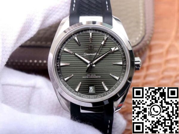 Omega Seamaster 220 13 41 21 10 001 1 1 Best Edition VS Factory Green Dial Swiss ETA8900 US Replica Watch 1335 Omega Seamaster 220.13.41.21.10.001 1:1 Best Edition VS Factory Green Dial Swiss ETA8900