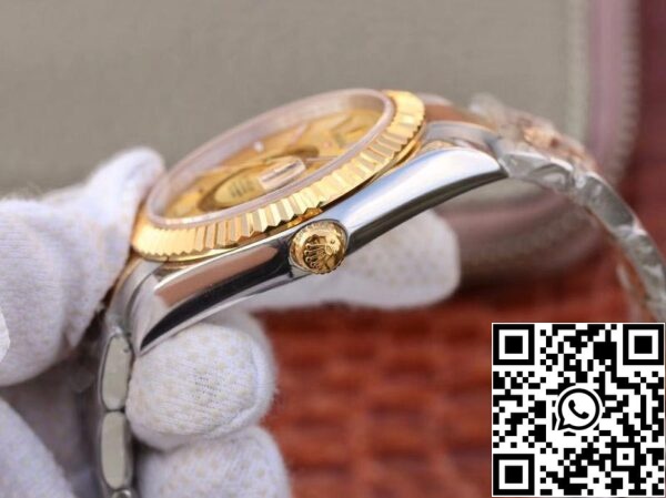 WaterMark 4 774 Rolex SKY-DWELLER 326938-72418 Bästa 1:1 Edition Bästa fabriken Guld urtavla