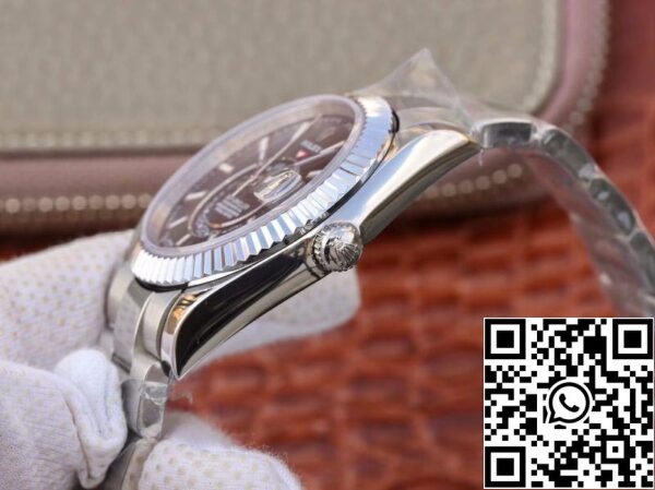 WaterMark 5 777 Rolex SKY DWELLER 326139 Paras 1:1 painos Paras Factory Musta soittaa