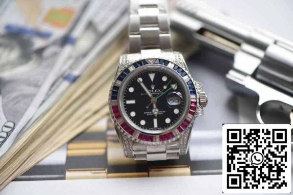 WhatsAppImage2024 08 03at18.04.30 2 Rolex GMT Master II 116759 SAru-78209 1:1 Best Edition ROF Factory Black Dial Swiss ETA2836