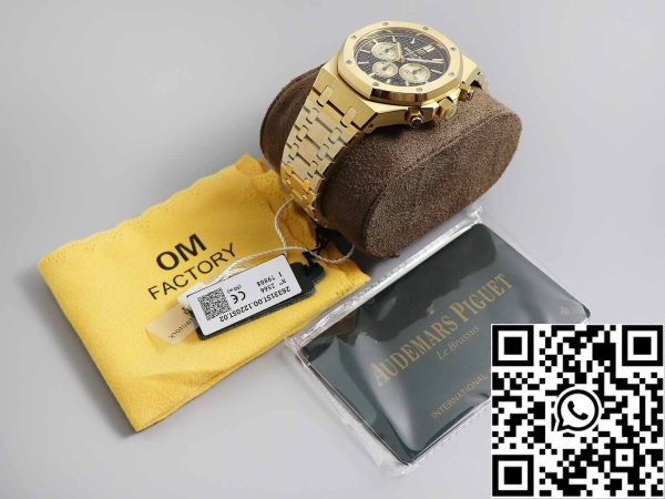 a156913263578787 1502 Audemars Piguet Royal Oak 26331ST.00.1220ST.02 1:1 Best Edition OM Factory fekete számlap