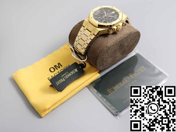 a1569132683447 7714 Audemars Piguet Royal Oak 26331 1:1 Best Edition OM Factory Quadrante nero Oro giallo