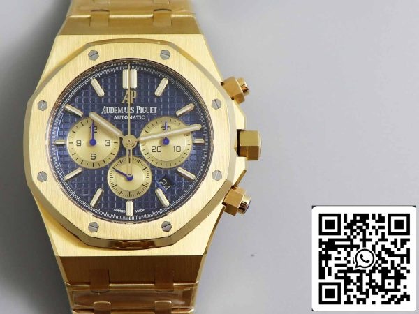 a1569132704807 3372 Audemars Piguet Royal Oak 26331BA 1:1 Best Edition OM Factory Blue Dial Yellow Gold