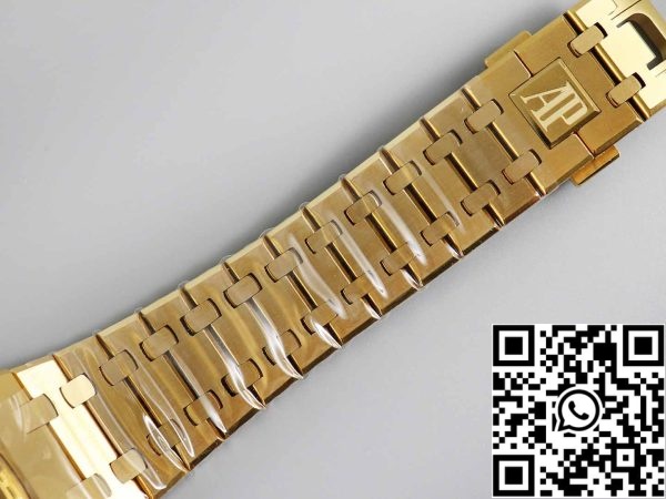 a1569132705574 2548 Audemars Piguet Royal Oak 26331BA 1:1 Best Edition OM Factory Blå urtavla Gul Guld