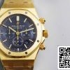 a1569132773451 0145 Audemars Piguet Royal Oak 26331 1:1 Best Edition OM Factory Quadrante blu Oro giallo Acciaio inossidabile