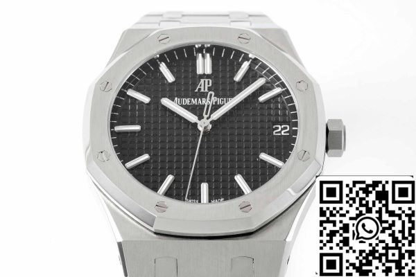 a1657509637550 5636 Audemars Piguet Royal Oak 15500ST.OO.1220ST.03 APS Factory V2 Musta kellotaulu ja valkoinen kello