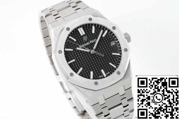 a1657509637578 7516 Audemars Piguet Royal Oak 15500ST.OO.1220ST.03 APS Factory V2 Musta kellotaulu ja valkoinen kello