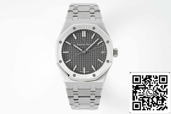 a1657509678764 2128 Audemars Piguet Royal Oak 15500ST.OO.1220ST.02 APS Factory V2 szürke számlap és fehér számlap