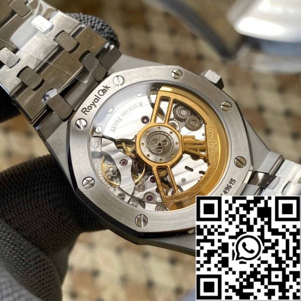 a166455555617693 4141 Audemars Piguet Royal Oak 15500ST.OO.1220ST.01 APS Factory V2 kék számlap és fehér számlap