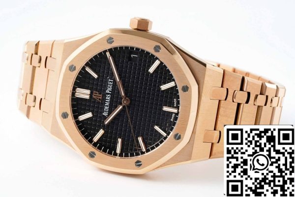 a1666765673021 8530 Audemars Piguet Royal Oak 15500OR.OO.1220OR.01 APS Factory V2 1:1 Best Edition Fekete Számlap