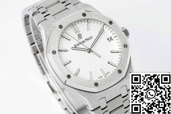 a166749484871227 5570 Audemars Piguet Royal Oak 15500ST.OO.1220ST.04 APS Factory V2 Fehér számlap