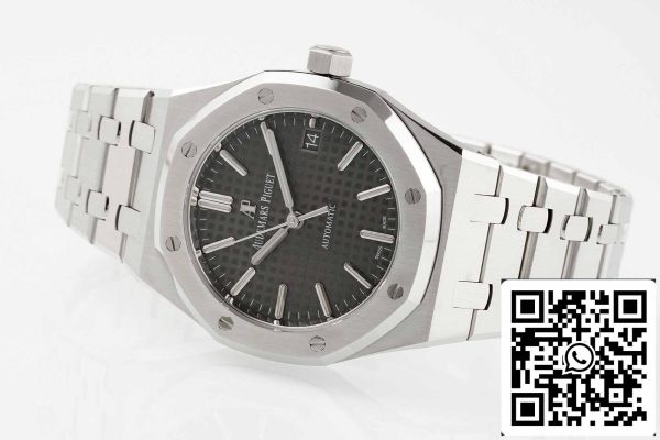 a1684642068848 3427 Audemars Piguet Royal Oak 15450ST.OO.1256ST.02 1:1 Best Edition APS Factory V3 Gray Ruthenium Dial