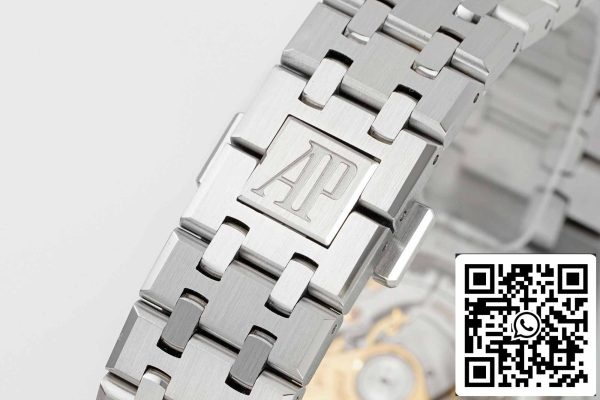 a1684642068858 2430 Audemars Piguet Royal Oak 15450ST.OO.1256ST.02 1:1 Best Edition APS Factory V3 szürke ruthénium számlapja