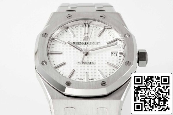 a1684642127240 4210 Audemars Piguet Royal Oak 15450ST.OO.1256ST.01 1:1 Mejor Edición APS Factory V3 Esfera plateada