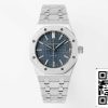 a1684642152664 4333 Audemars Piguet Royal Oak 15450ST.OO.1256ST.03 1:1 Best Edition APS Factory V3 sininen kellotaulu