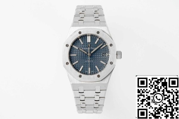 a1684642152664 4333 Audemars Piguet Royal Oak 15450ST.OO.1256ST.03 1:1 Най-добро издание APS Factory V3 Blue Dial