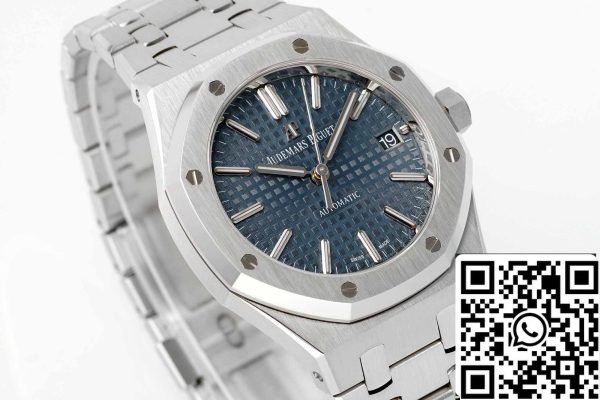 a1684642152665 4434 Audemars Piguet Royal Oak 15450ST.OO.1256ST.03 1:1 Beste Editie APS Fabriek V3 Blauwe Wijzerplaat