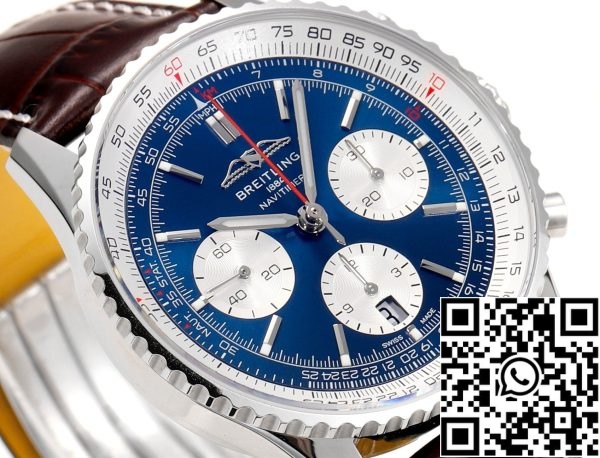 a1689250500138 4642 Breitling Navitimer B01 Cronógrafo AB0137211C1A1 41mm 1:1 Mejor Edición BLS Fábrica Correa de cuero