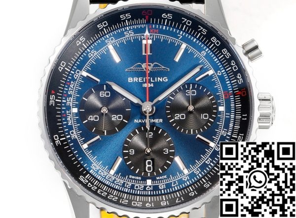 a1689250758791 8750 Breitling Navitimer B01 Chronograaf AB0139241C1P1 43mm 1:1 Beste Editie BLS Fabriek