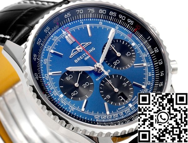 a1689250759206 4346 Breitling Navitimer B01 Chronograaf AB0139241C1P1 43mm 1:1 Beste Editie BLS Fabriek