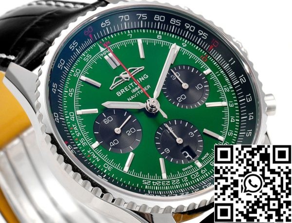 a1689250825896 4376 Breitling Navitimer B01 Cronógrafo AB0137241L1P1 43mm 1:1 Mejor Edición BLS Fábrica