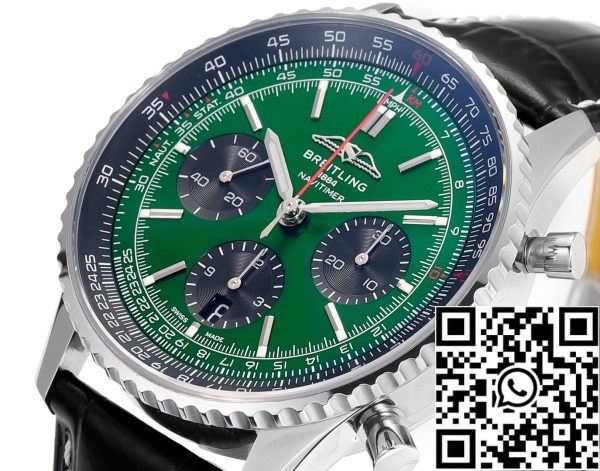 a1689250826121 8100 Breitling Navitimer B01 Cronógrafo AB0137241L1P1 43mm 1:1 Mejor Edición BLS Fábrica