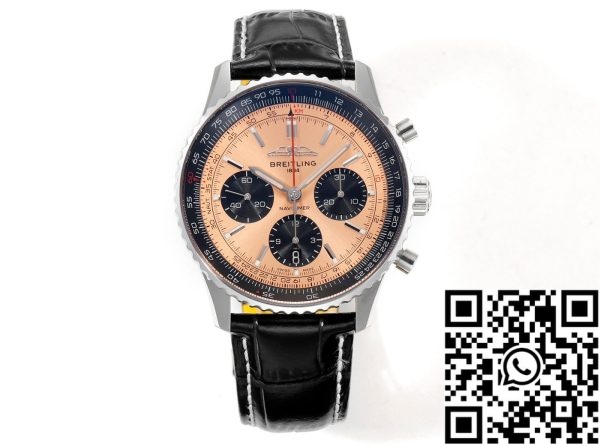 a1689250996255 5687 Breitling Navitimer B01 Chronograph AB0138241K1P1 43mm 1:1 Най-добро издание BLS Factory