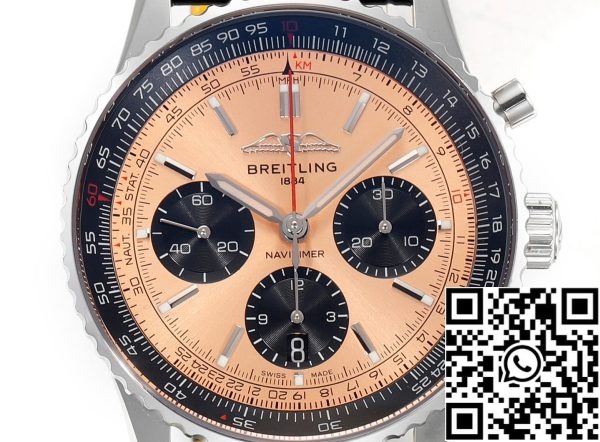 a1689250996832 2000 Breitling Navitimer B01 Chronograph AB0138241K1P1 43mm 1:1 Best Edition BLS Factory