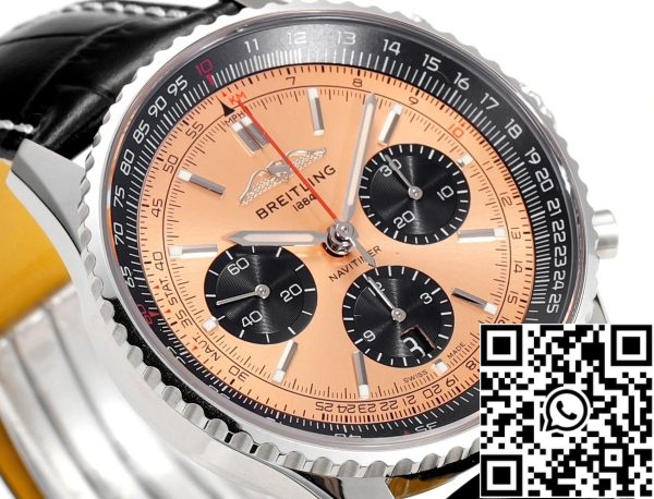 a1689250997032 3174 Breitling Navitimer B01 Chronograph AB0138241K1P1 43mm 1:1 Най-добро издание BLS Factory