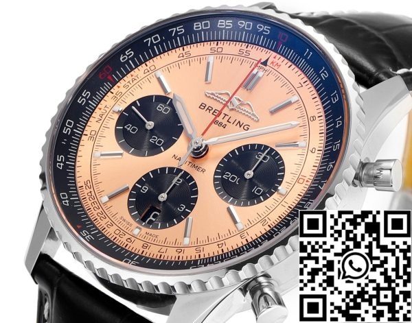 a1689250997233 2224 Breitling Navitimer B01 Chronograph AB0138241K1P1 43mm 1:1 Най-добро издание BLS Factory