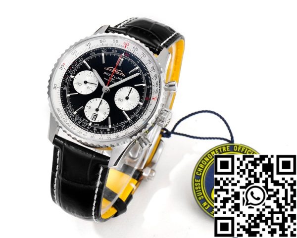 a1689251061242 7176 Breitling Navitimer B01 Chronograph AB0137211B1P1 46mm 1:1 Най-добро издание BLS Factory