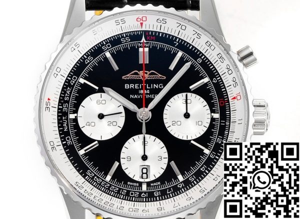 a1689251061401 3473 Breitling Navitimer B01 Chronograph AB0137211B1P1 46mm 1:1 Best Edition BLS Factory